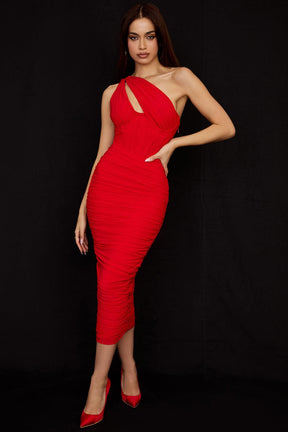 Vestido Helena Vermelho