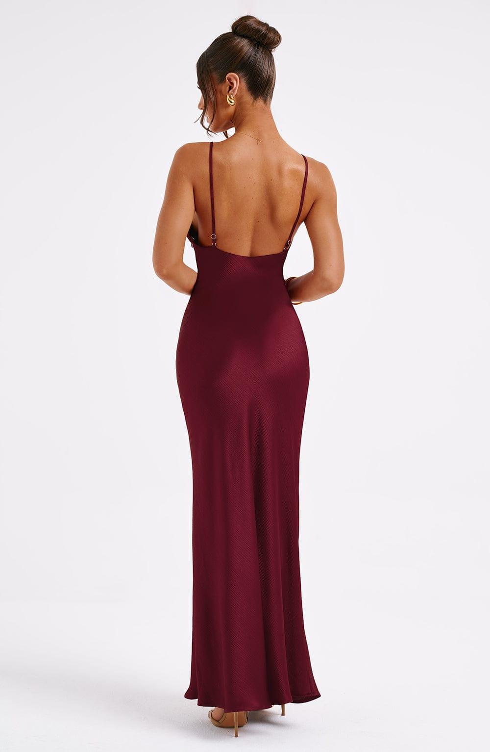 Maxi Vestido Anja - Vinho