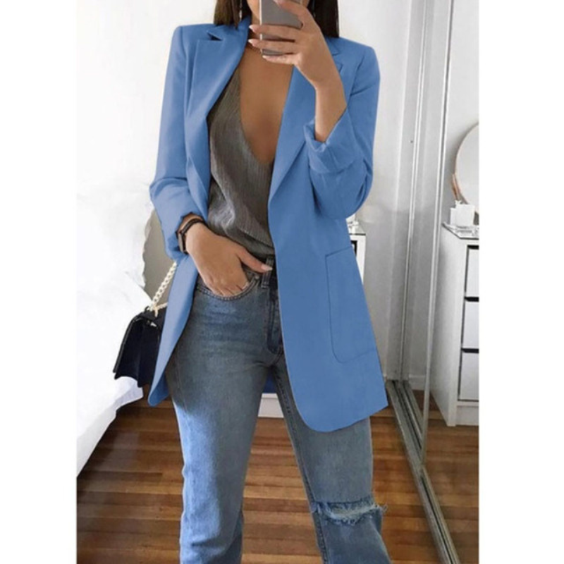 Blazer Alongado Fashionista: Elegância e Versatilidade