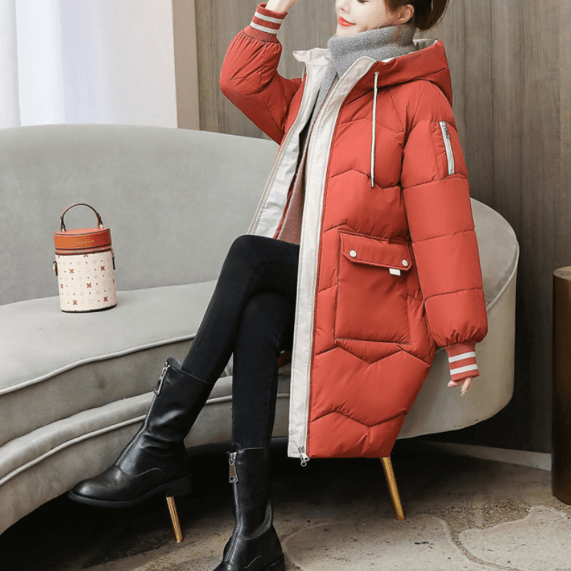 Jaqueta Feminina Puffer de Parka Joelle