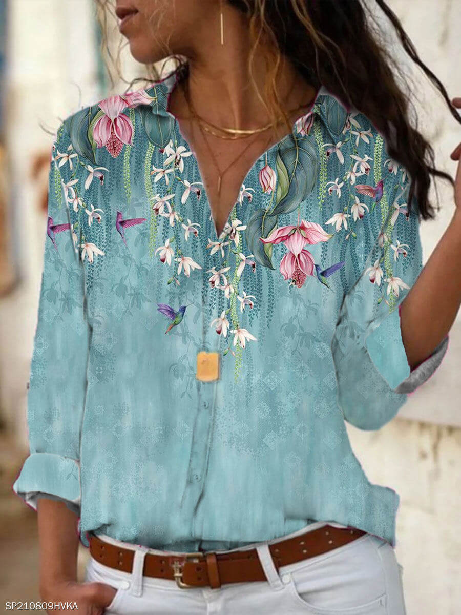 Camisa Casual Larimar: A Elegância que Completa seu Look