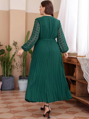 Vestido Casual Mídi de Chiffon Vienna - Plus Size