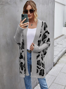 Cardigan Oversized Ponto Aberto Saule