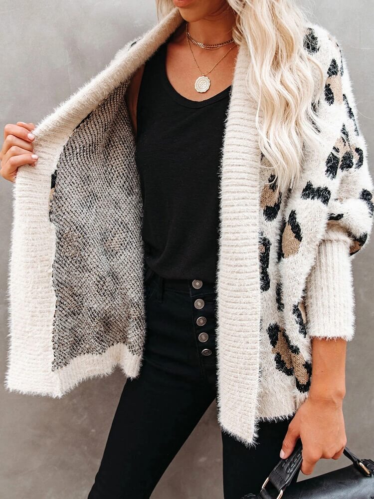 Cardigan Oversized Ponto Aberto Saule