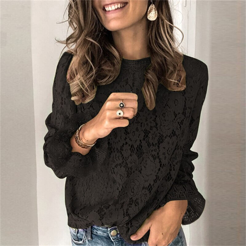 Blusa Corindo: Renda e Estilo Diferenciado