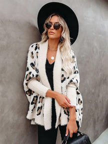 Cardigan Oversized Ponto Aberto Saule